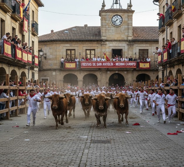 Encierros de Medina del Campo, Fiestas de San Antolín