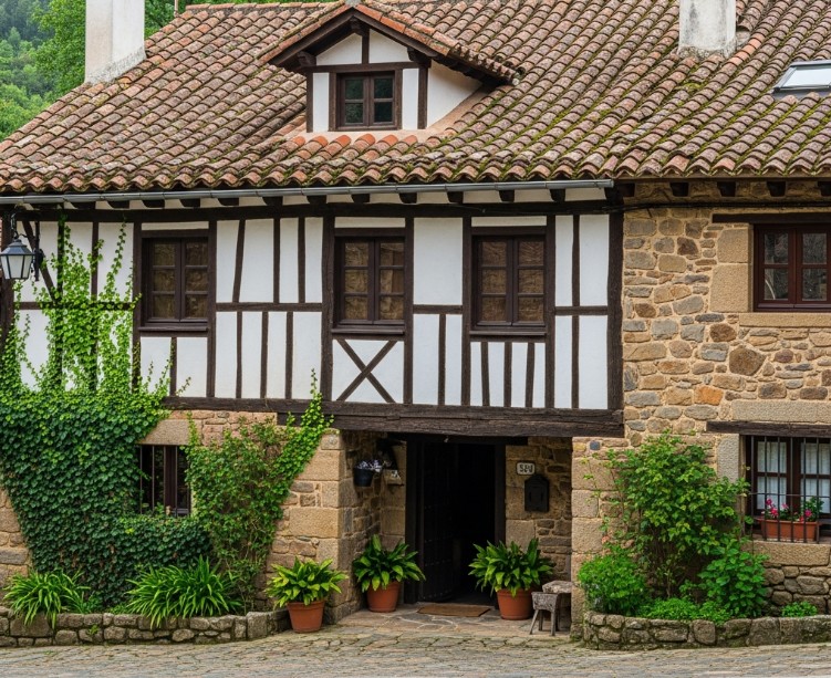 Casa rural tradicional de Covarrubias, cercana a Lerma