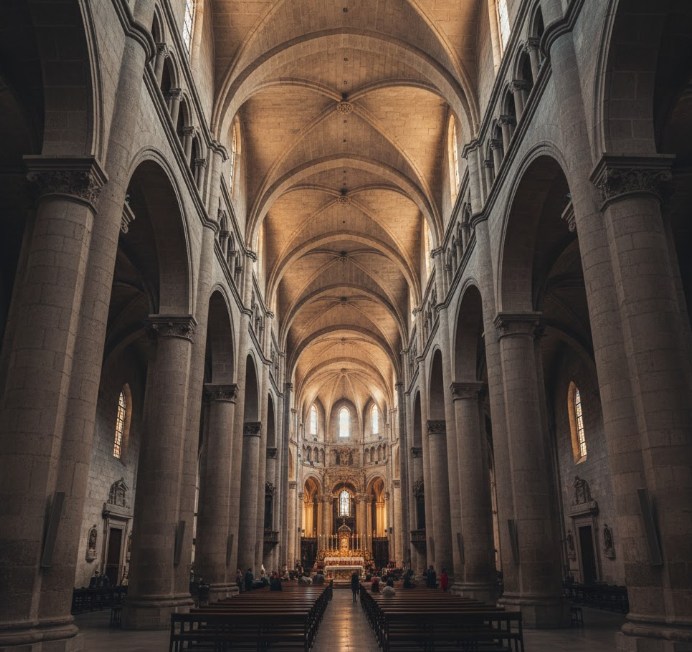 Interior de la Catedral de Valladolid