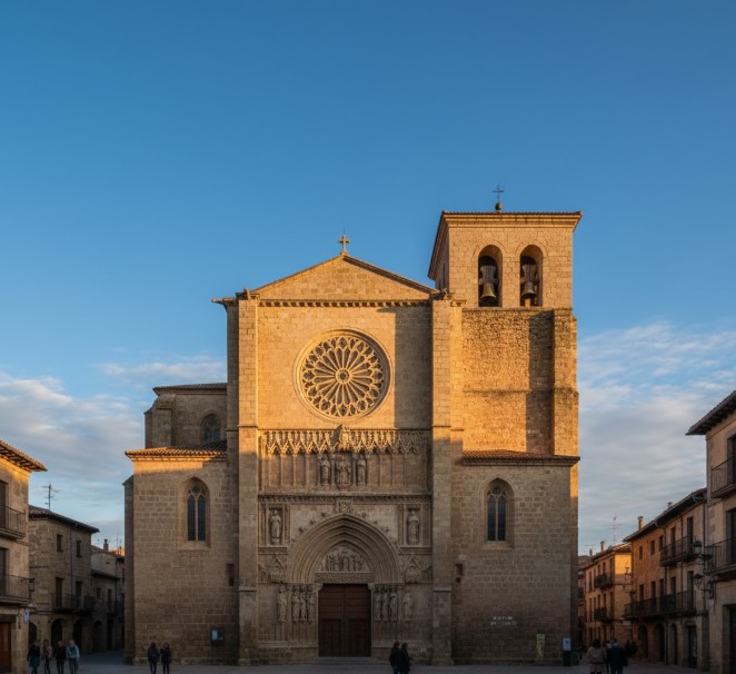 Iglesia de San Juan, cerca de Santa María la Real en Aranda de Duero