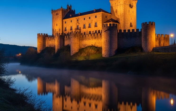 Vista del Parador Nacional de Simancas