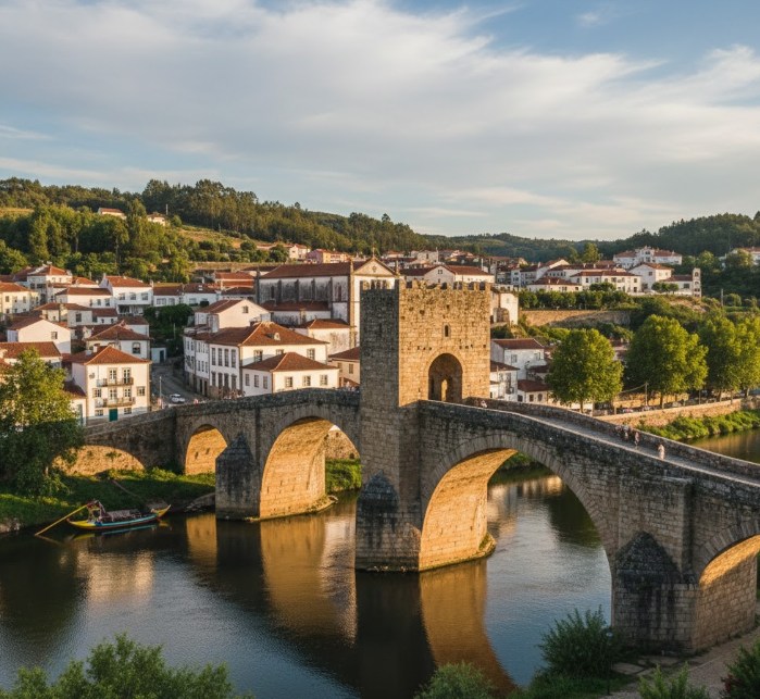 Puente de São Gonçalo en Amarante, símbolo del patrimonio románico
