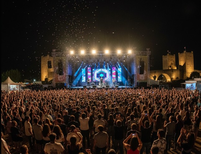Concierto en el festival Sonorama Ribera en Aranda de Duero