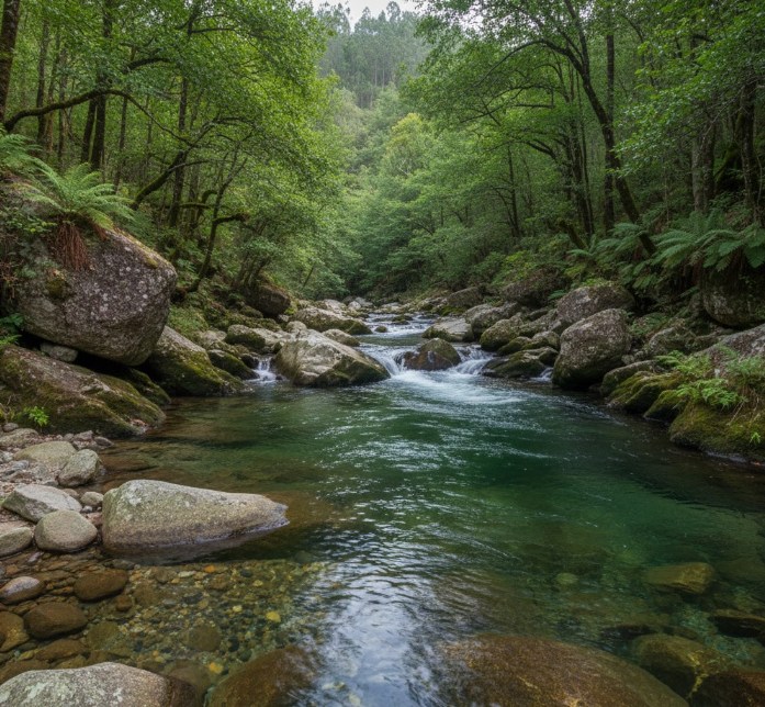 Río Paiva en Castro Daire